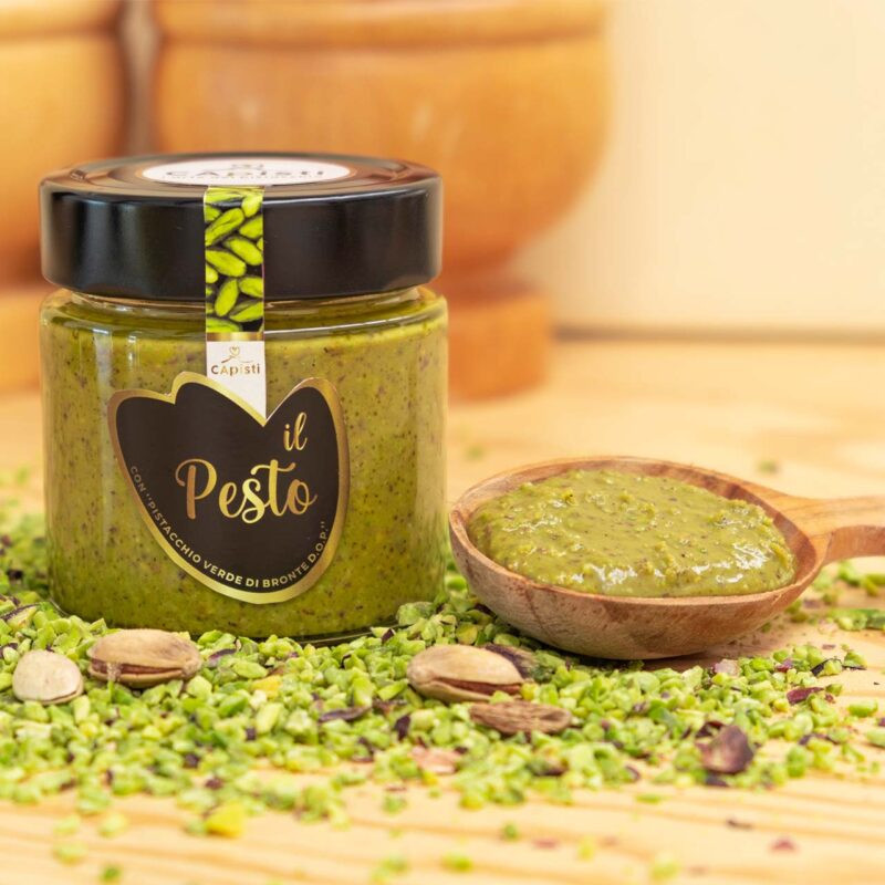 Pesto di Pistacchio verde di Bronte - Pasticceria Capisti