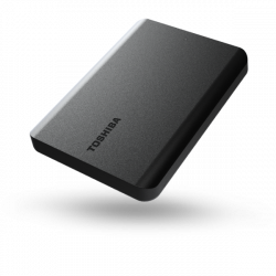 Toshiba Canvio Basics disco rigido esterno 2 TB 2.5 USB Type-A / Micro-USB B 2.0/3.2 Gen 1 [3.1 Gen 1] Nero (Toshiba HDex 2.5 U