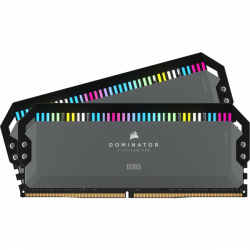 Corsair Dominator Platinum RGB memoria 32 GB 2 x 16 GB DDR5 6000 MHz (CORSAIR RAM Dominator Platinum RGB - 32 GB [2 x 16 GB Kit