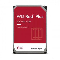 Western Digital Red Plus WD60EFPX disco rigido interno 6 TB 5400 Giri/min 256 MB 3.5 Serial ATA III (WD HD3.5 SATA3 6TB WD60EFP