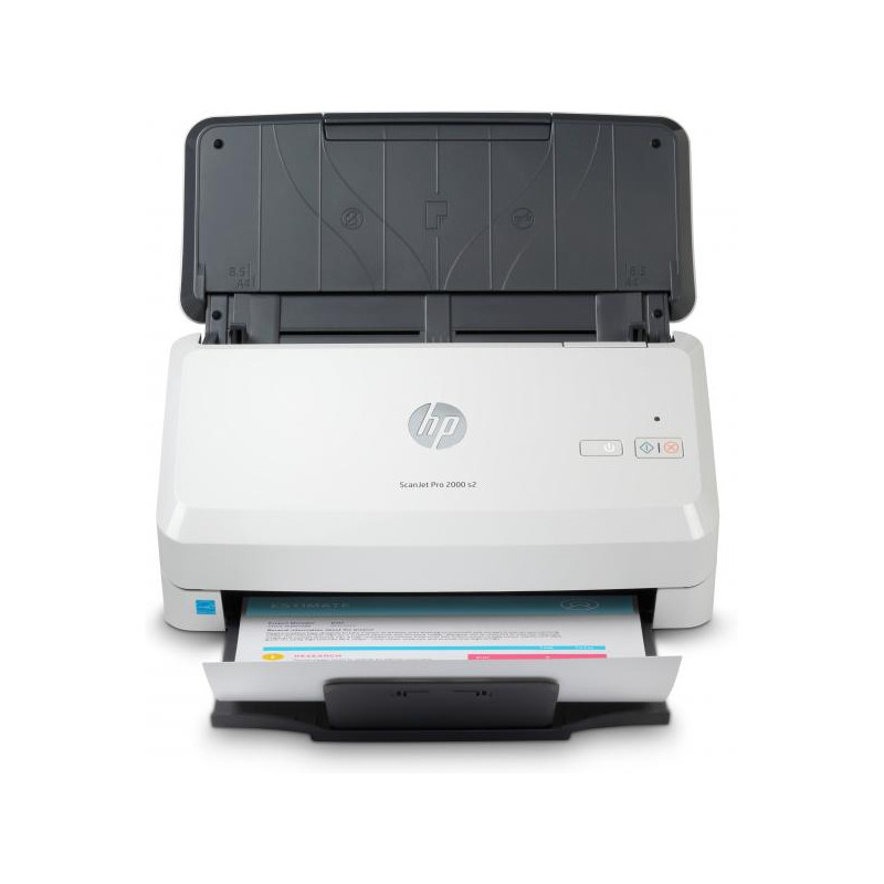 HP Scanjet Pro 2000 s2 Sheet-feed Scanner Scanner a foglio 600 x 600 DPI A4 Nero, Bianco (HP Scanjet Pro 2000 s2 Sheet-feed - S