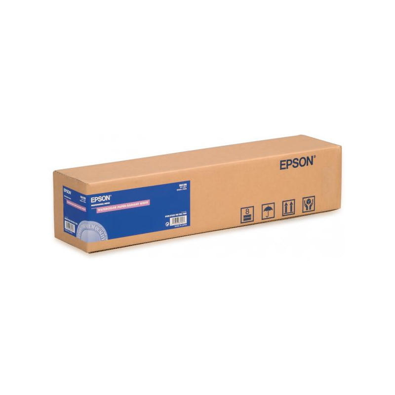 Epson Carta Acquerello Radiant White, in rotoli da 60, 96cm [24''] x 18m. (EPSON Watercolor Paper - akvarel struk)