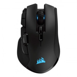 Corsair IRONCLAW RGB mouse Giocare Mano destra RF Wireless + Bluetooth + USB Type-A Ottico 18000 DPI (CORSAIR IRONCLAW RGB WIRE