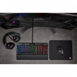Corsair IRONCLAW RGB mouse Giocare Mano destra RF Wireless + Bluetooth + USB Type-A Ottico 18000 DPI (CORSAIR IRONCLAW RGB WIRE