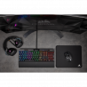 Corsair IRONCLAW RGB mouse Giocare Mano destra RF Wireless + Bluetooth + USB Type-A Ottico 18000 DPI (CORSAIR IRONCLAW RGB WIRE