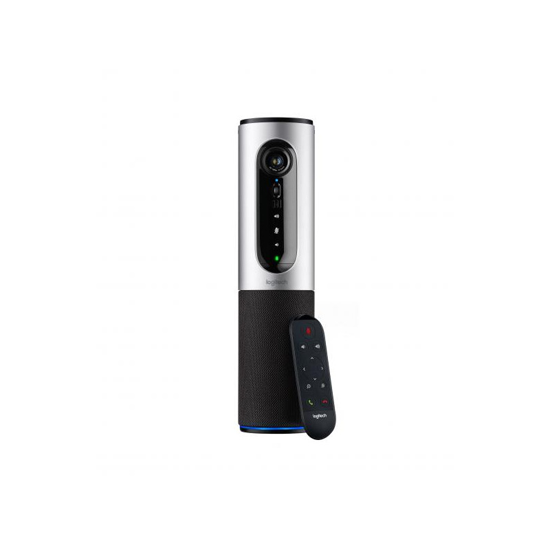 Logitech 960-001034 telecamera per videoconferenza Argento 1920 x 1080 Pixel (Logitech Webcam CONNECT Conference Cam BT Bis zu 