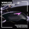 G502 X Plus Wireless Gaming Mouse, Bla