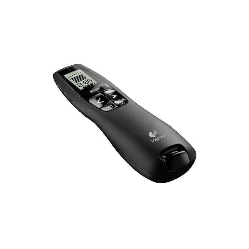 Logitech 910-001350 puntatore wireless RF Nero (Professional Presenter R800 - R800, USB, 30 m, Black - Warranty: 24M)