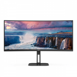 AOC V5 CU34V5C/BK LED display 86,4 cm [34] 3440 x 1440 Pixel Wide Quad HD Nero (AOC Value-line CU34V5C/BK - V5 series - LED mon