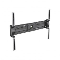Meliconi SlimStyle Plus 600 ST Supporto Ultra Sottile da Parete per Tv a Schermo Piatto da 50'' a 82W Nero