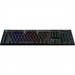 Logitech G Logitech G915 LIGHTSPEED Tastiera Gaming Meccanica Wireless, Profilo Ribassato, GL-Tactile Switches, LIGHTSYNC RGB, 