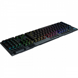 Logitech G Logitech G915 LIGHTSPEED Tastiera Gaming Meccanica Wireless, Profilo Ribassato, GL-Tactile Switches, LIGHTSYNC RGB, 