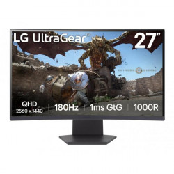LG 27GS60QC-B Monitor PC 68,6 cm [27] 2560 x 1440 Pixel Full HD LCD Nero (LG UltraGear 27GS60QC-B sk?rm - 27)