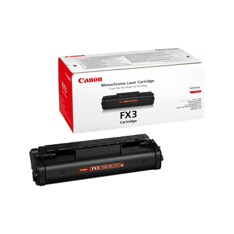Canon FX-3 cartuccia toner 1 pz Originale Nero (Canon FX-3 - sort - original - tonerpa)