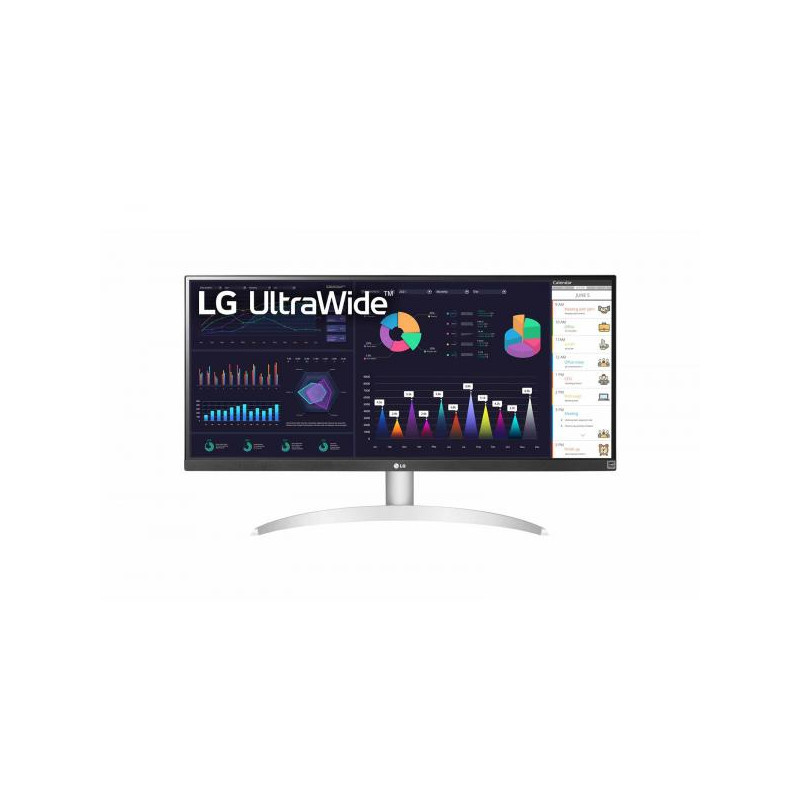 LG 29WQ600-W.AEU Monitor PC 73,7 cm [29] 2560 x 1080 Pixel Full HD LCD Da tavolo Bianco (LG 29WQ600-W - LED-Sk?rm 29 AMD FreeS)