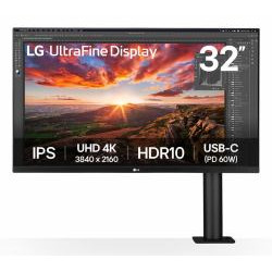LG 32UN880K-B Monitor PC 80 cm [31.5] 3840 x 2160 Pixel 4K Ultra HD LCD Nero (HDMI x2 DisplayPort USB Type-C USB Type-A Downstr